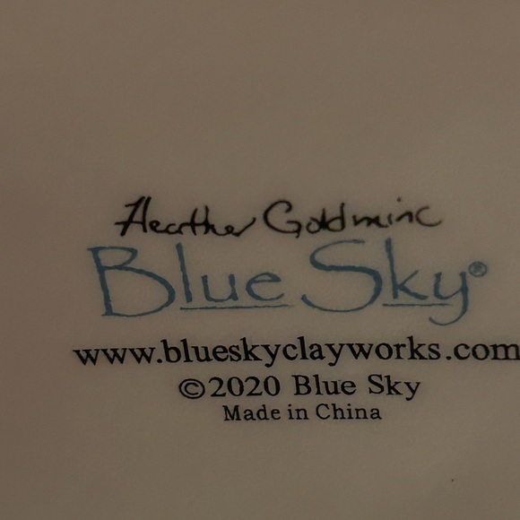 Blue Sky Clayworks Dia De Los Muertos Decorative Cross 9”. - Picture 5 of 9